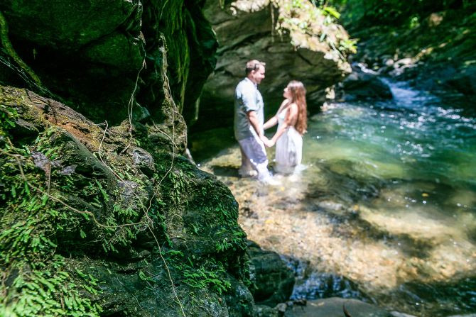 Waterfall Elopement Wedding in Uvita Costa Rica by John Williamson Photography