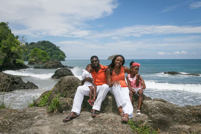Family Portrait Photography in Manuel Antonio Costa Rica by John Williamson